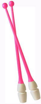 Clavette mod. Masha Bicolore 45,20 cm Pastorelli Rosa-Bianco  Pastorelli