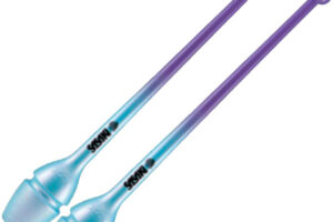 Clavette in Gomma ad incastro Sasaki 44cm Viola-Azzurro NUOVA FIG